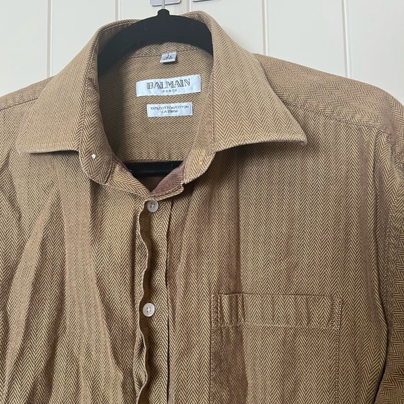 Balmain button up long sleeve - Picture 2 of 4